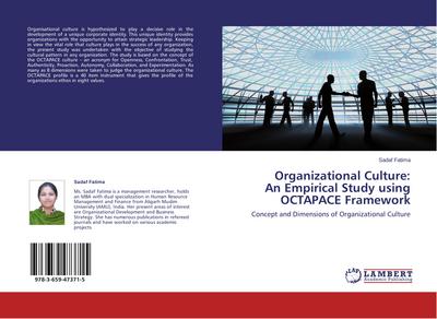 Organizational Culture: An Empirical Study using OCTAPACE Framework