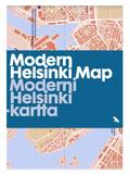 Modern Helsinki Map / Moderni Helsinki-Kartta