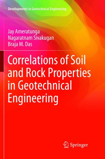 Correlations of Soil and Rock Properties in Geotechnical Engineering