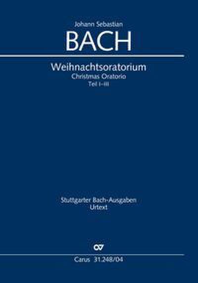 Weihnachtsoratorium (Klavierauszug deutsch)