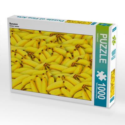CALVENDO Puzzle Bananen 1000 Teile Lege-Größe 64 x 48 cm Foto-Puzzle Bild von Gerd Matschek