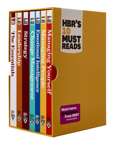 Hbr’s 10 Must Reads Boxed Set with Bonus Emotional Intelligence (7 Books) (Hbr’s 10 Must Reads)