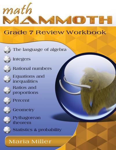 Math Mammoth Grade 7 Review Workbook