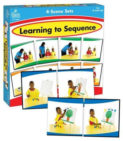 Learning to Sequence 4-Scene Sets