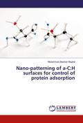 Nano-patterning of a-C:H surfaces for control of p