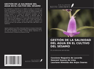 GESTIÓN DE LA SALINIDAD DEL AGUA EN EL CULTIVO DEL SÉSAMO