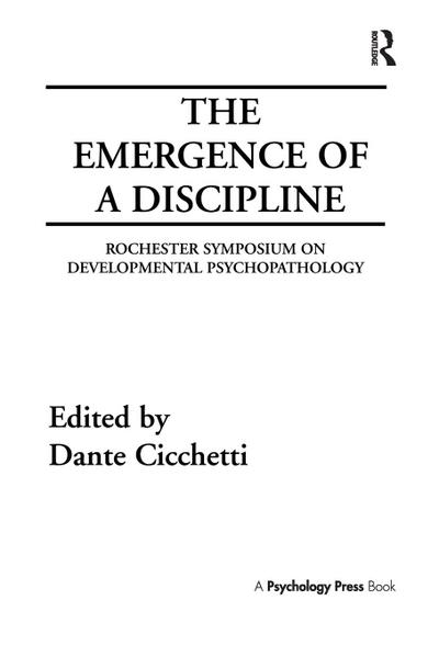 The Emergence of A Discipline