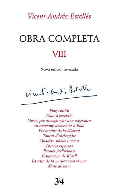 Obra completa VIII