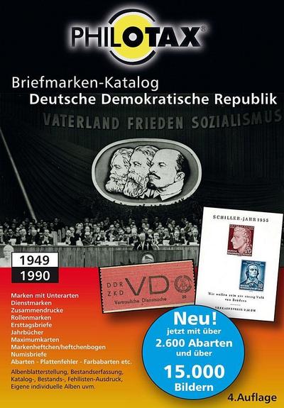Briefmarken-Katalog Deutsche Demokratische Republik, DVD-ROM