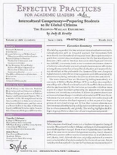 Effective Practices for Academic Leaders