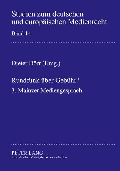 Rundfunk über Gebühr?