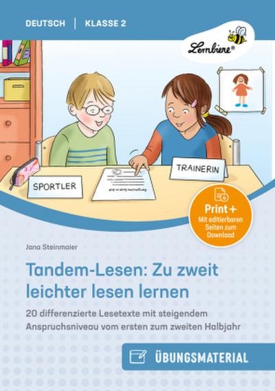 Tandem-Lesen: Zu zweit leichter lesen lernen