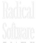Radical Software: Women, Art & Computing 1960-