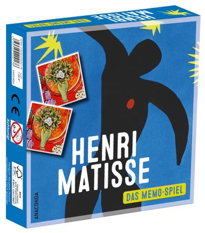 Henri Matisse – Memospiel: Memo-Spiel mit 40 Spielkarten im Spielkarton