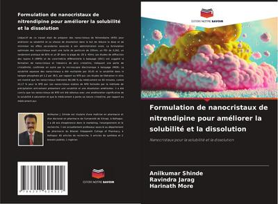 Formulation de nanocristaux de nitrendipine pour améliorer la solubilité et la dissolution