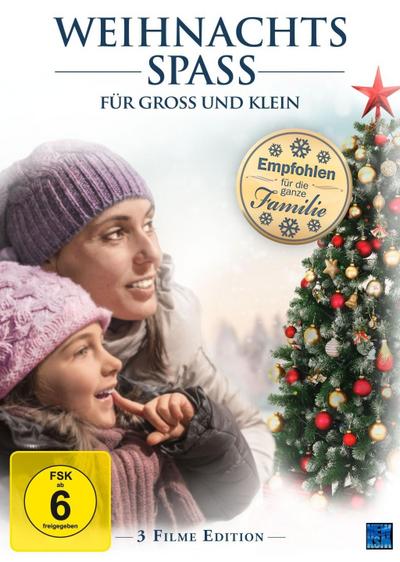 Weihnachtsspaß für Groß und Klein, 3 DVD (3 Filme Edition)