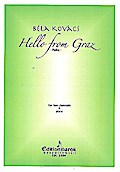 Hello from Graz für2 Klarinetten und Klavier