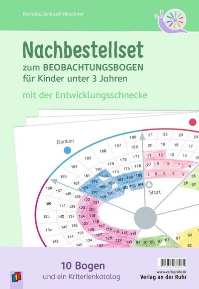 Nachbestellset zum Beobachtungsbogen für Kinder unter 3 Jahren