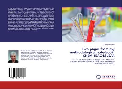 Two pages from my methodological note-book: CHEM-TEACH&LEAR - Darinka Siko ek