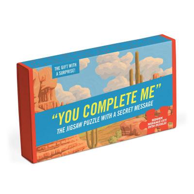 Knock Knock You Complete Me Message Puzzle