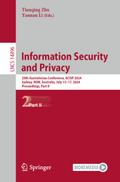 Information Security and Privacy