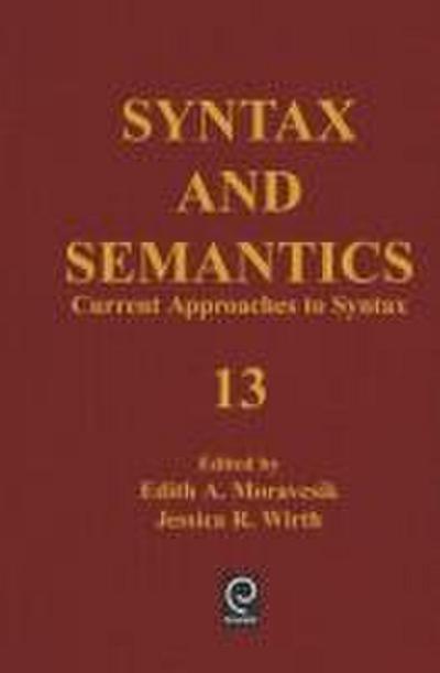 Current Approaches to Syntax