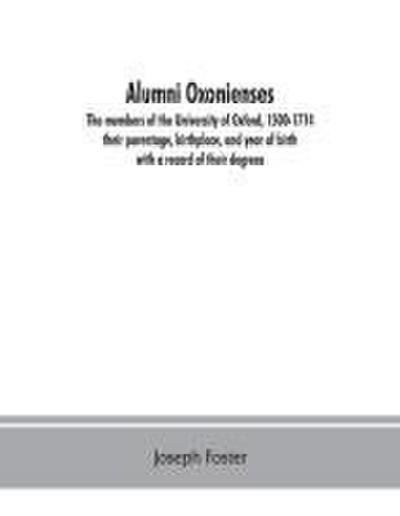 Alumni oxonienses