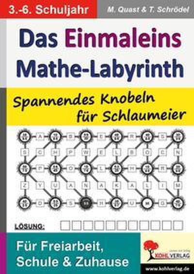 Das Einmaleins-Mathe-Labyrinth