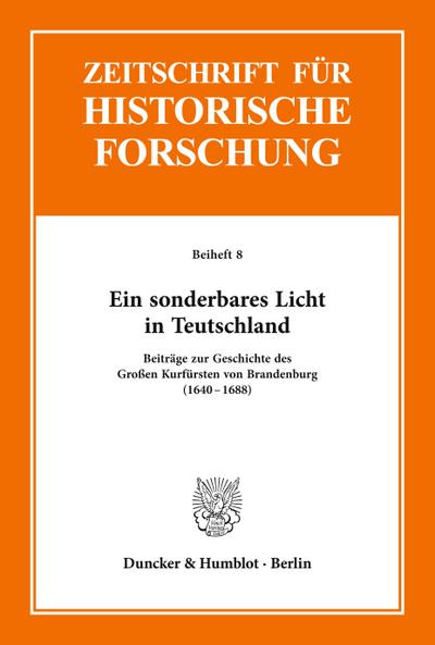 Ein sonderbares Licht in Teutschland.