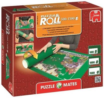 Jumbo Spiele 17690 Puzzle & Roll Puzzlematte bis 1500 Teile Puzzlezubehör