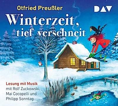 Winterzeit, tief verschneit, 2 Audio-CDs