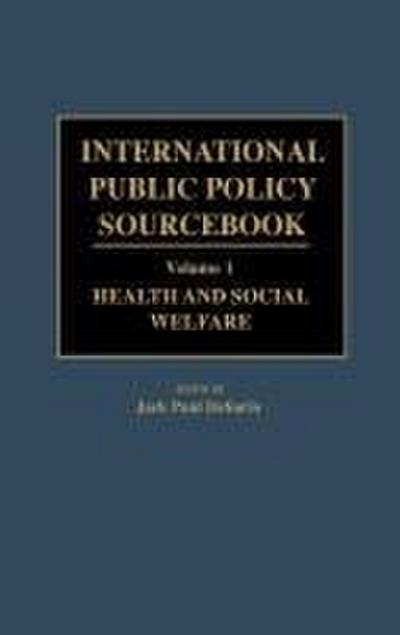 International Public Policy Sourcebook