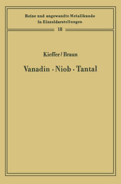 Vanadin Niob · Tantal