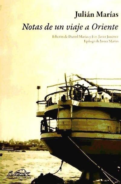 Notas de un viaje a Oriente (1933) : diario del crucero universitario por el Mediterráneo