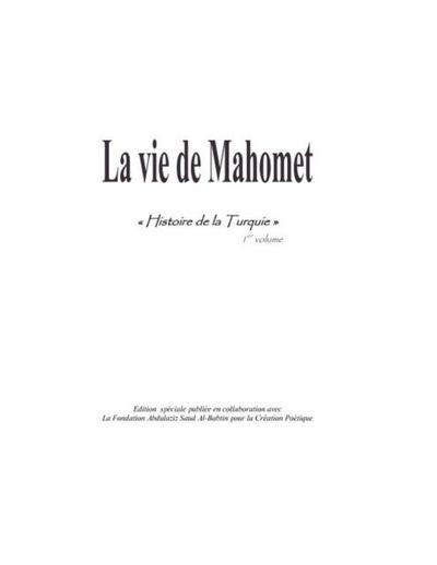 Vie de mahomet la