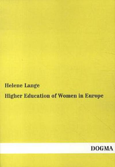 Higher Education of Women in Europe
