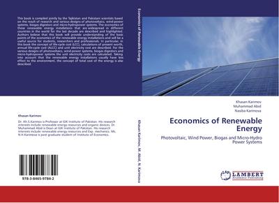 Economics of Renewable Energy