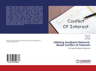 Utilizing Academic-Network-Based Conflict of Interests