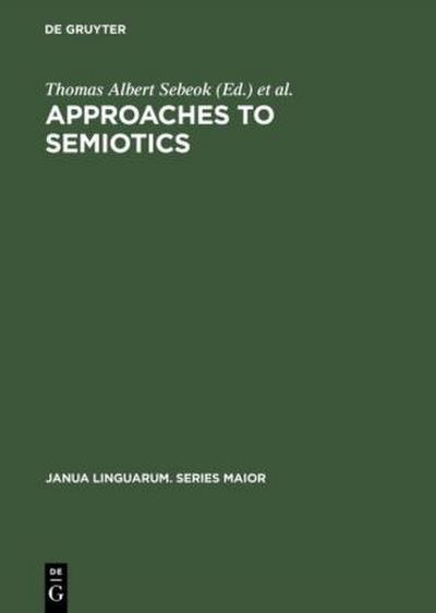 Approaches to semiotics