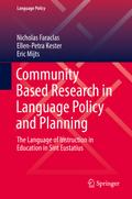 Community Based Research in Language Policy and Planning