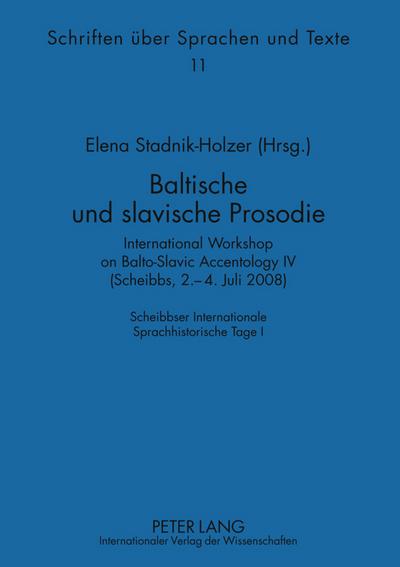 Baltische und slavische Prosodie