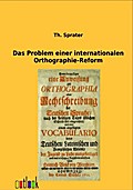 Das Problem einer internationalen Orthographie-Ref