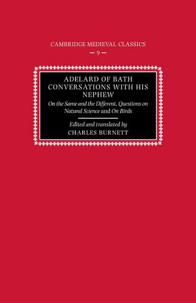 Adelard of Bath, Conversations with His Nephew