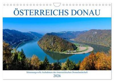Österreichs Donau (Wandkalender 2026 DIN A4 quer), CALVENDO Monatskalender