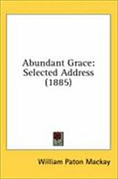 Abundant Grace