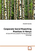 Corporate Social Reporting Practices in Kenya