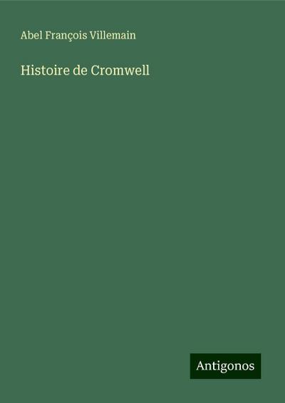 Histoire de Cromwell