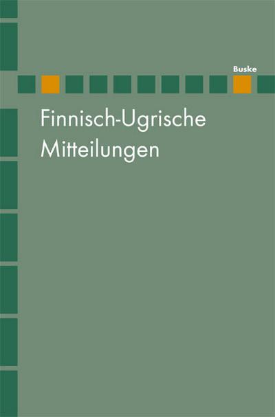 Finnisch-Ugrische Mitteilungen 24/45