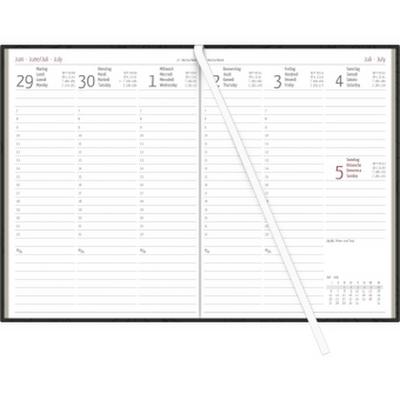 Wochenbuch 2026 - farbig sortiertes Bundle - 1W/2S - 14,6x21 - Blauer Engel - Büro-Kalender - 766-0701