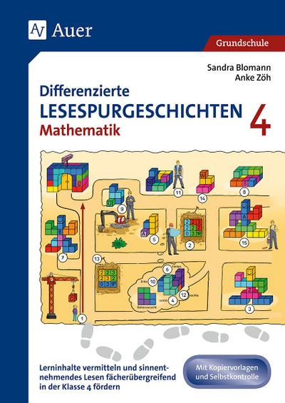 Differenzierte Lesespurgeschichten Mathematik 4